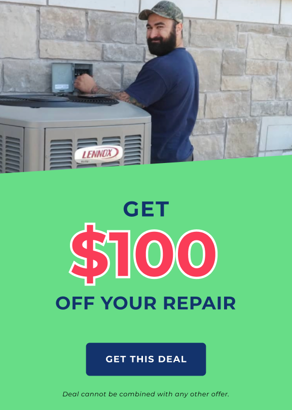 AC repair: get $100 off your repair