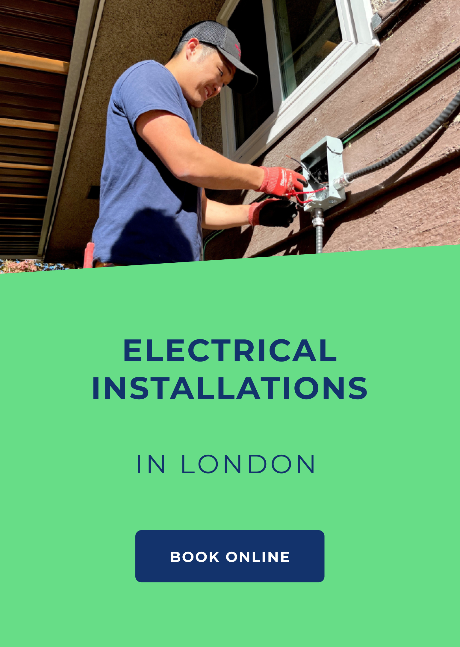 Electrical installation in London